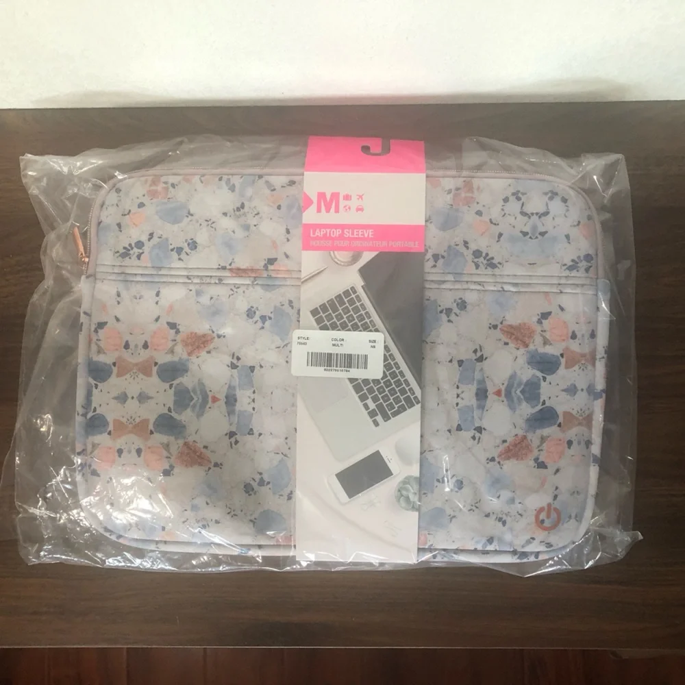 MYTAGALONGS Terrazzo Print Laptop Sleeve